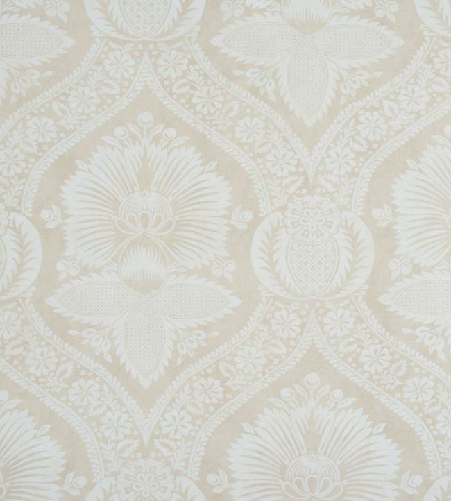 Villandry Damask Print Wallpaper by Schumacher Neutral