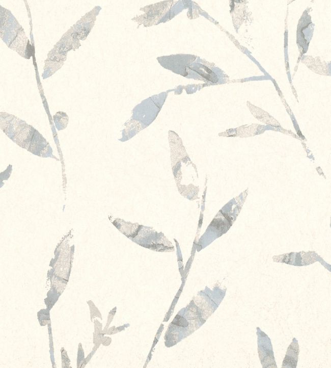 Hana Trail Wallpaper by Villa Nova Powder Blue