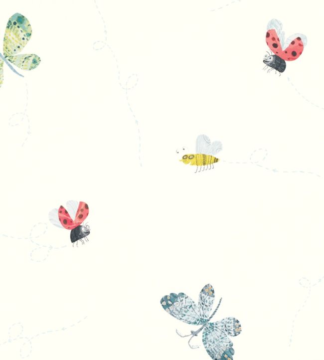 Buzzing Around Wallpaper by Villa Nova Multi