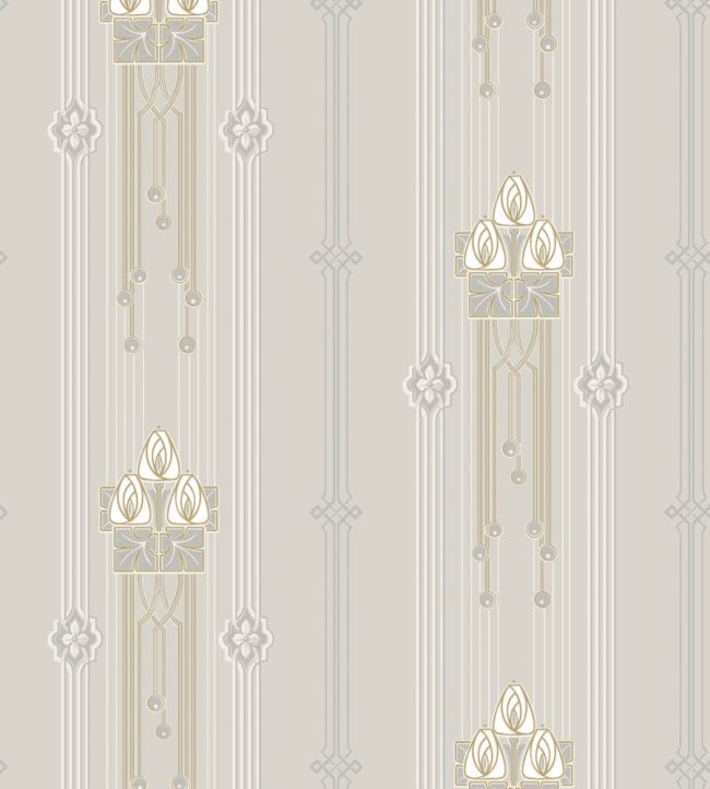 Villastan Wallpaper by Borastapeter Grey