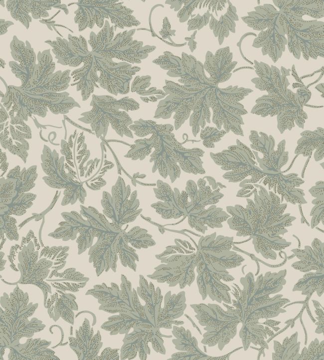 Vine Leaf Wallpaper by Farrow & Ball Green