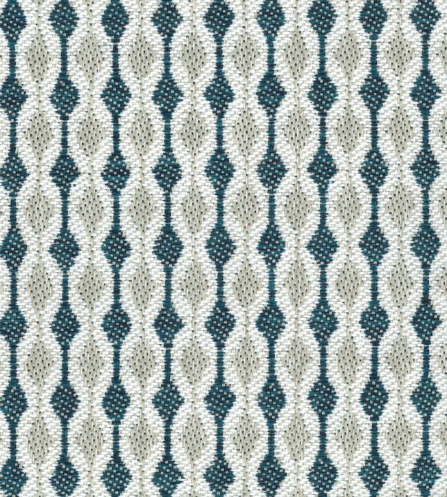Vine Fabric by Marvic Indigo