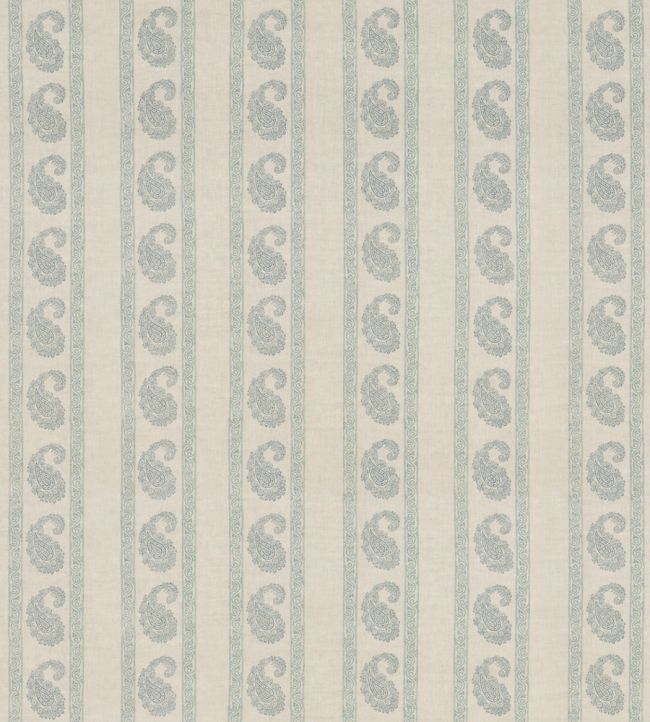Vintage Paisley Fabric by GP & J Baker Blue