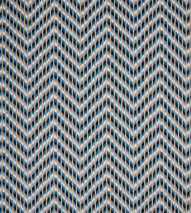 Viviana Stripe Fabric by Osborne & Little Indigo