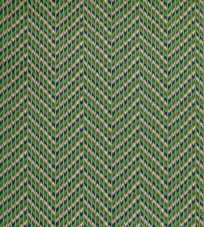 Viviana Stripe Fabric by Osborne & Little Leaf/Pine