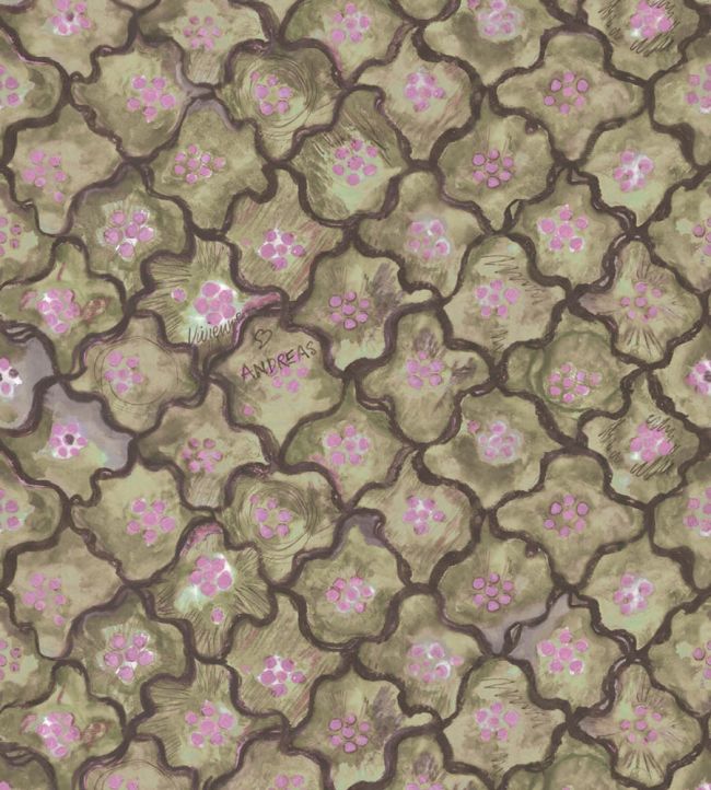Vivienne Love Andreas Wallpaper by Cole & Son Moss & Thistle