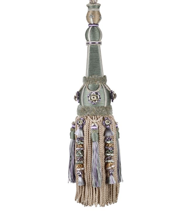 Volanges Tassel Tieback Trimming by Houles Vert Celadon