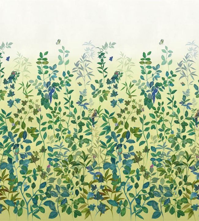 Voliere Mural by Designers Guild Lemongrass