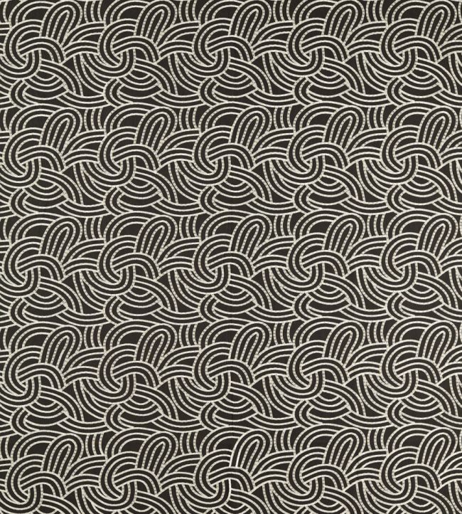 Volu Fabric by Clarke & Clarke Charcoal