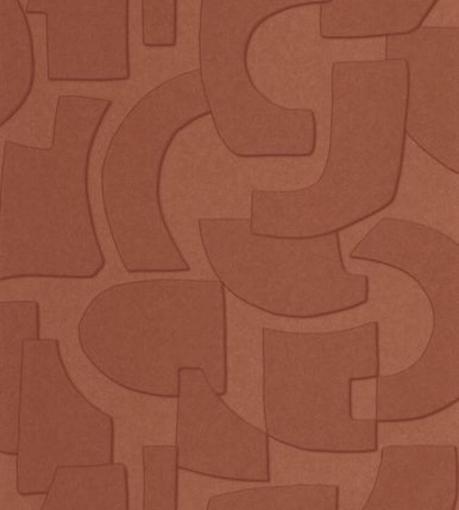 Volume Wallpaper by Caselio Terre De Sienne