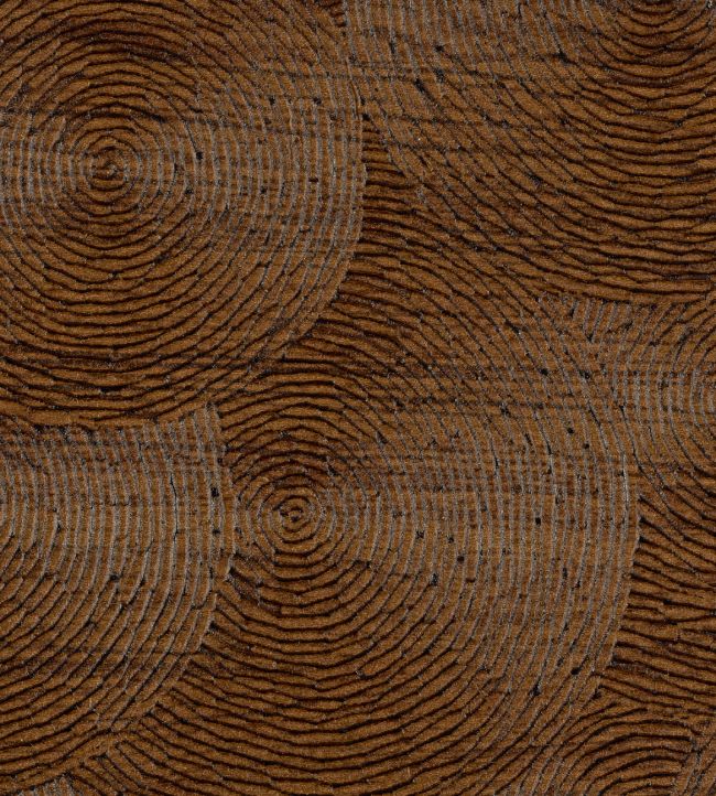 Volute Wallpaper by Elitis Sieste a l'Ombre