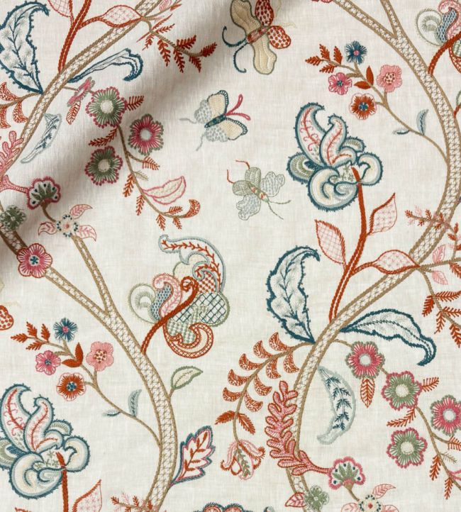 Vyne Fabric by Ian Sanderson Iberian Tile