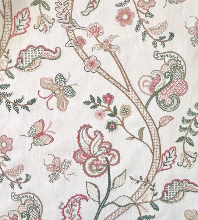 Vyne Fabric by Ian Sanderson Shrimp