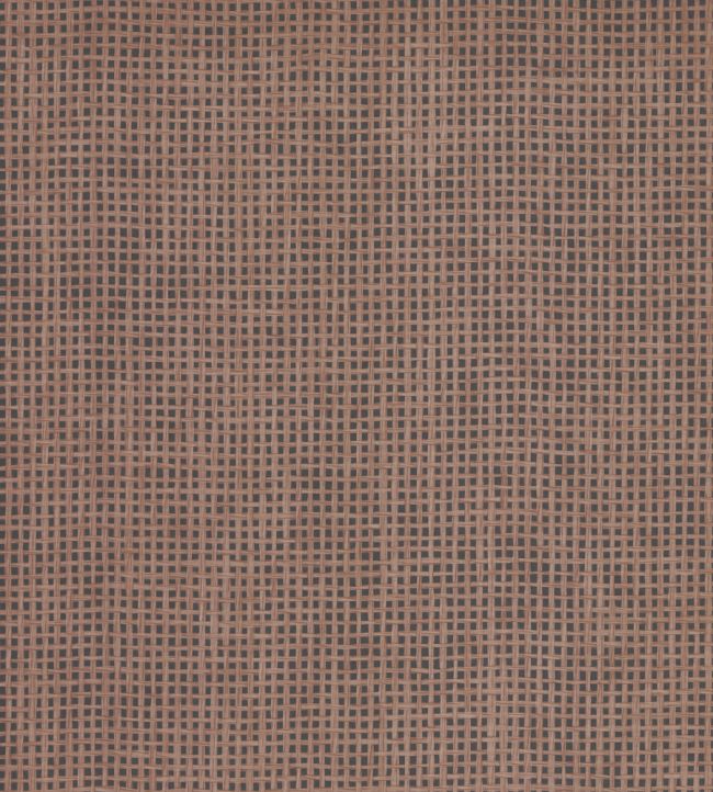 Waffle Weave Wallpaper by Arte Brick Red
