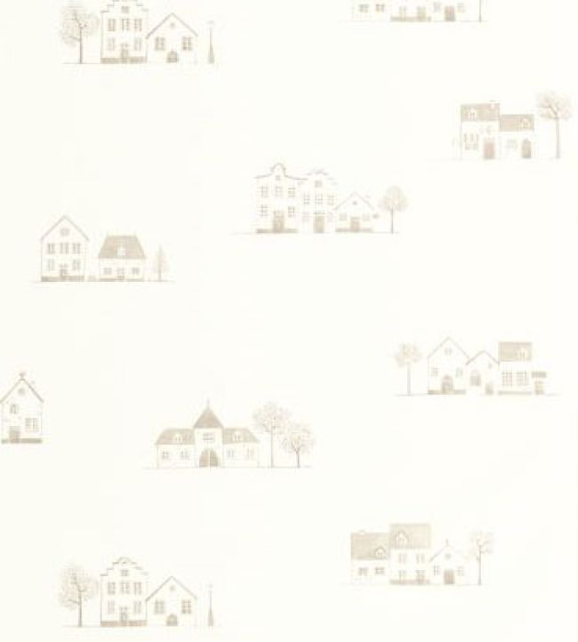 Walk In The Village Wallpaper by Casadeco Lin