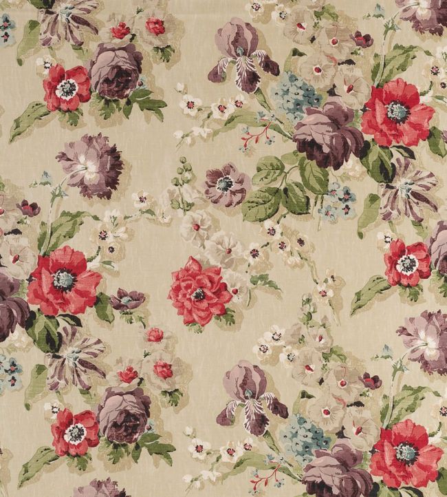 Wildflower Fabric by Warwick Antique