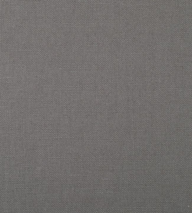 Slubby Linen II Fabric by Warwick Dark Grey