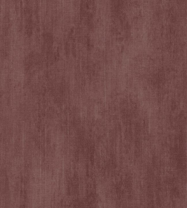 Washed Linen Wallpaper by Arte Maroon