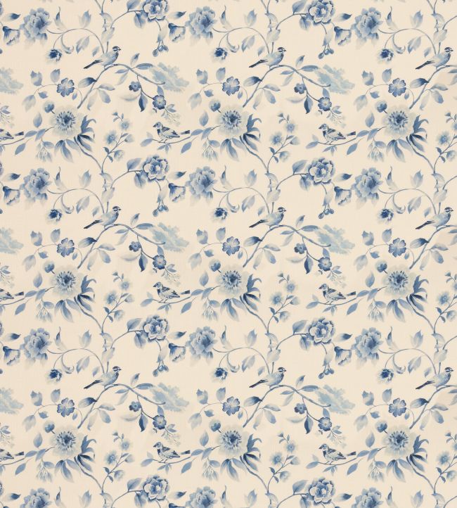 Watercolour Bird Fabric by George & Minnie Ink