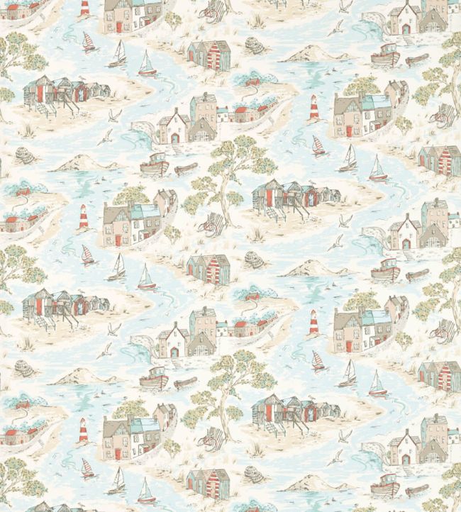 Waterfront Fabric by Studio G Mineral