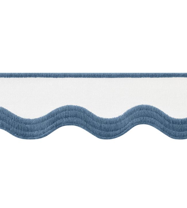 Wave Tape Trimming by Thibaut Bermuda on White