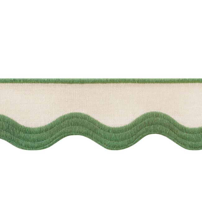 Wave Tape Trimming by Thibaut Kelly on Linen
