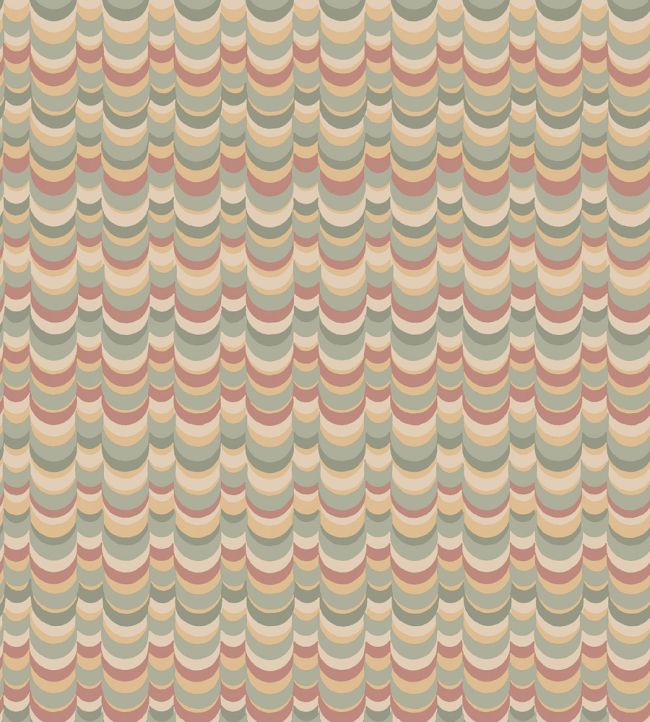 Wavelet Wallpaper by Cole & Son Sierra, Olive & Marigold