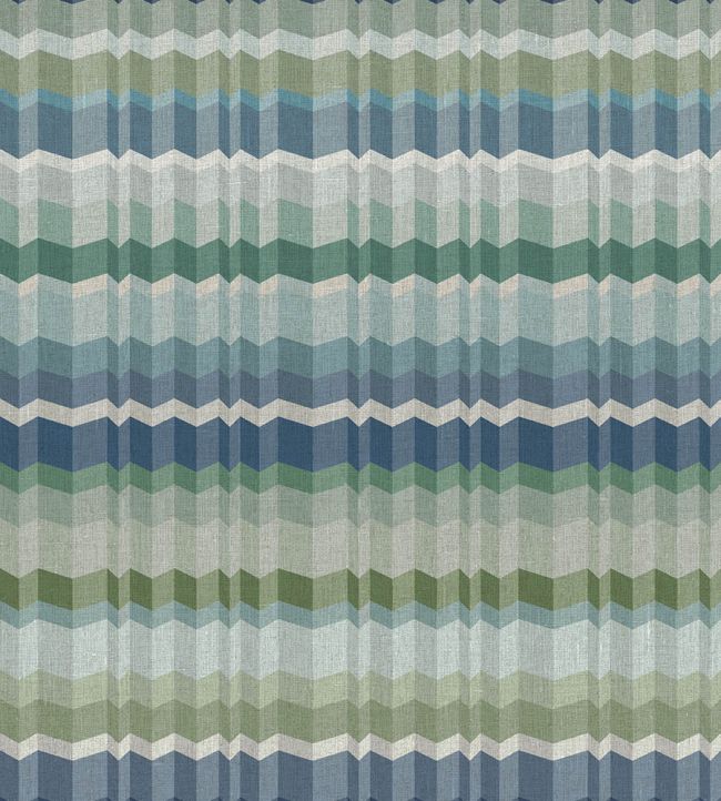Waves Wallpaper by Missoni Teal