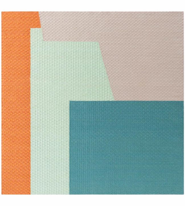 GAN Weave Space Hopper rug Blue 393357 Blue
