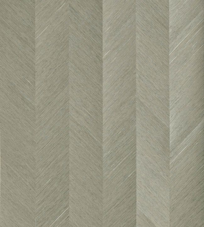West Brook Wallpaper by Thibaut Sea Grey