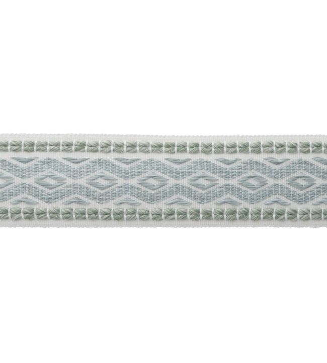 Westport Diamond Border Trimming by Samuel & Sons Beach Glass