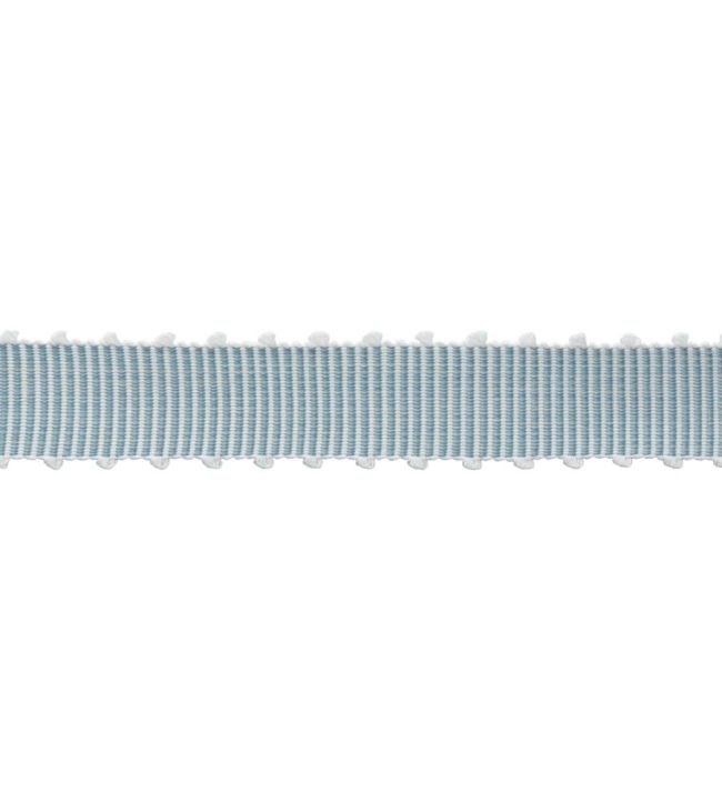 Westport Picot Border Trimming by Samuel & Sons Bluestone