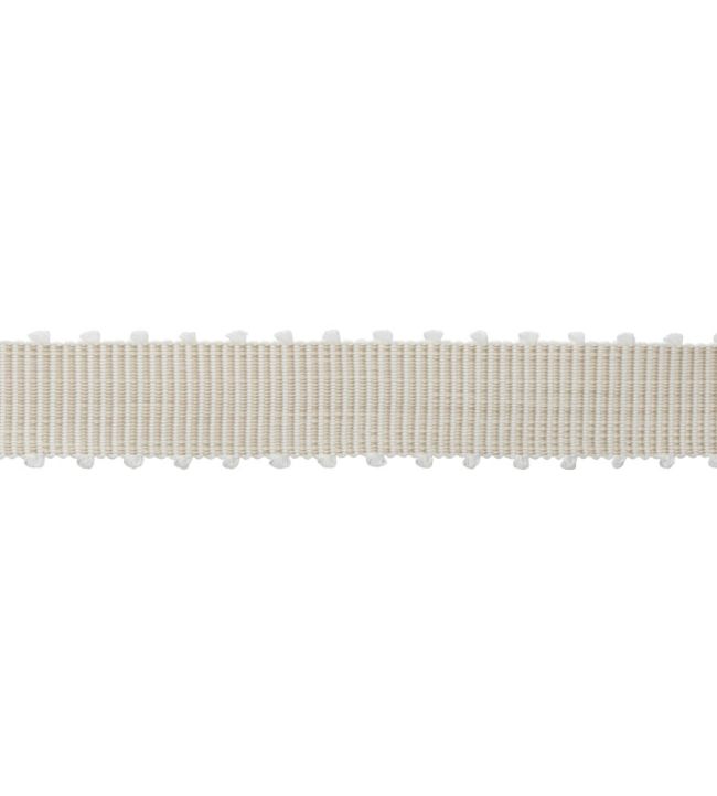 Westport Picot Border Trimming by Samuel & Sons Parchment