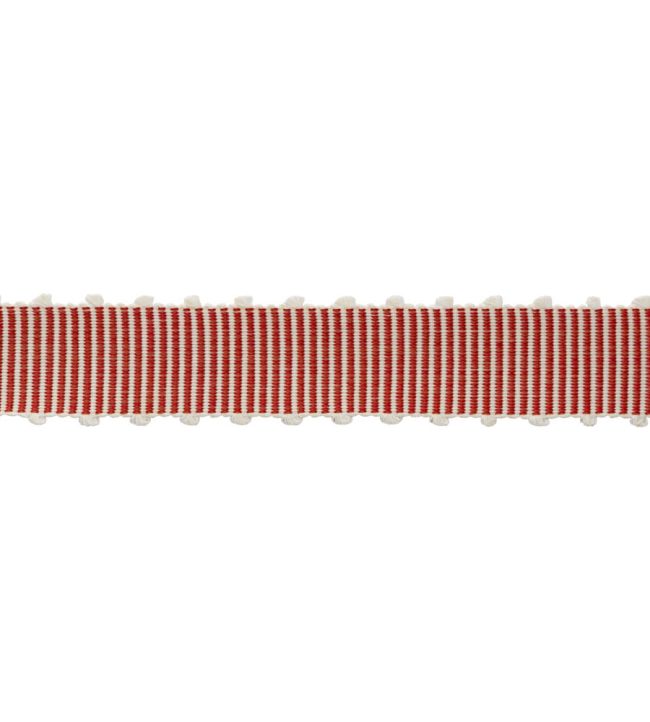 Westport Picot Border Trimming by Samuel & Sons Red Coral