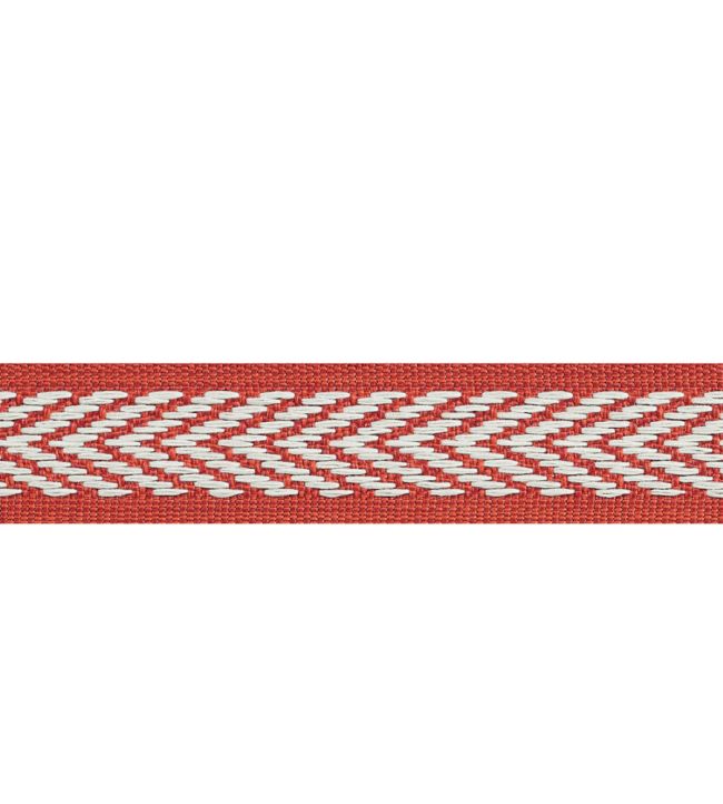 Westport Tape Trimming by Thibaut Cranberry