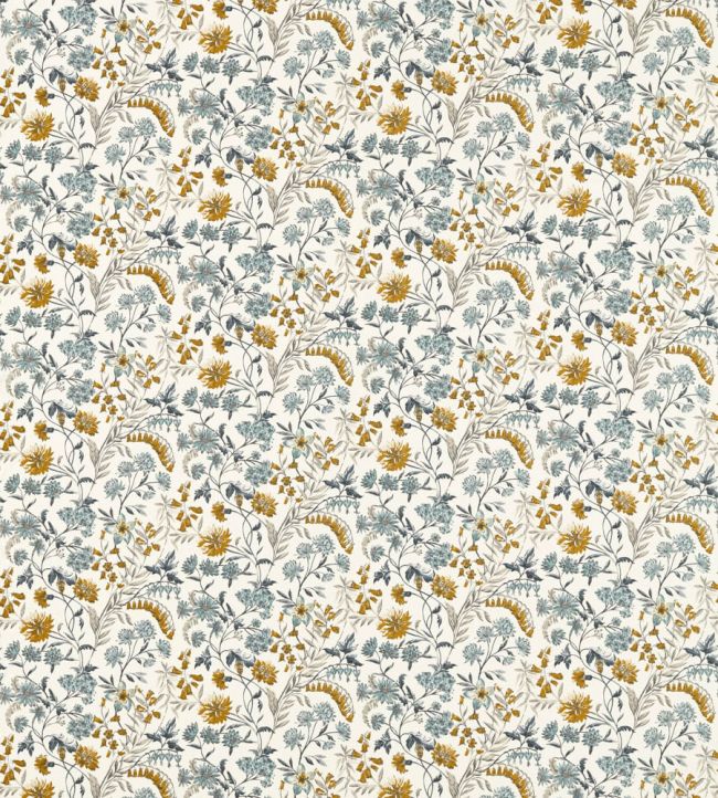 Whinfell Fabric by Studio G Saffron/Mineral