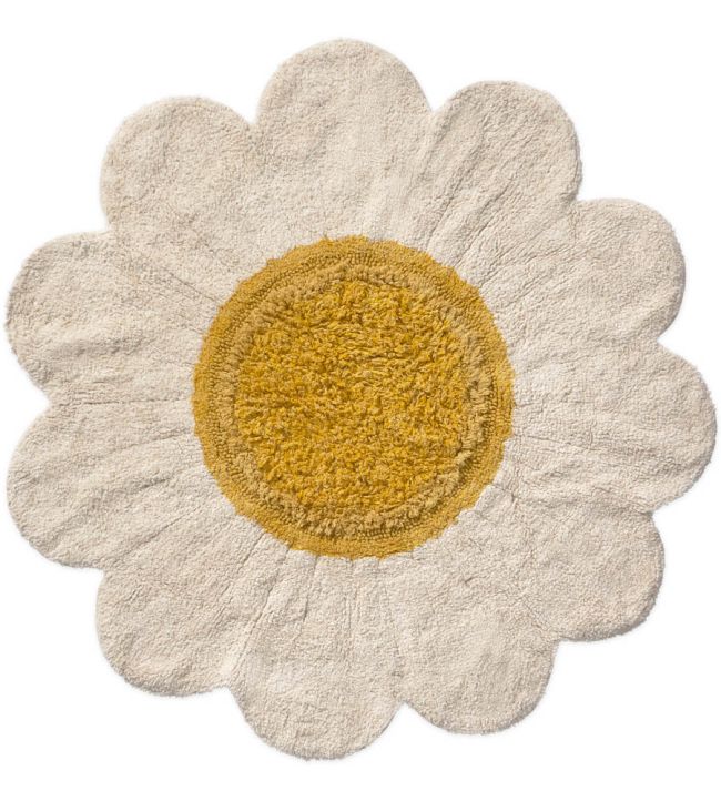 Lorena Canals White Daisy rug Natural C-DAISY-WH Natural