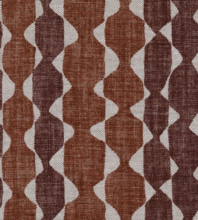 Whittle Fabric by Fermoie Chocolate Brown