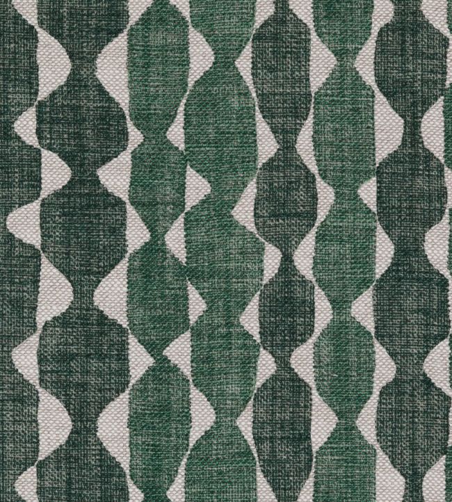 Whittle Fabric by Fermoie Dark Green