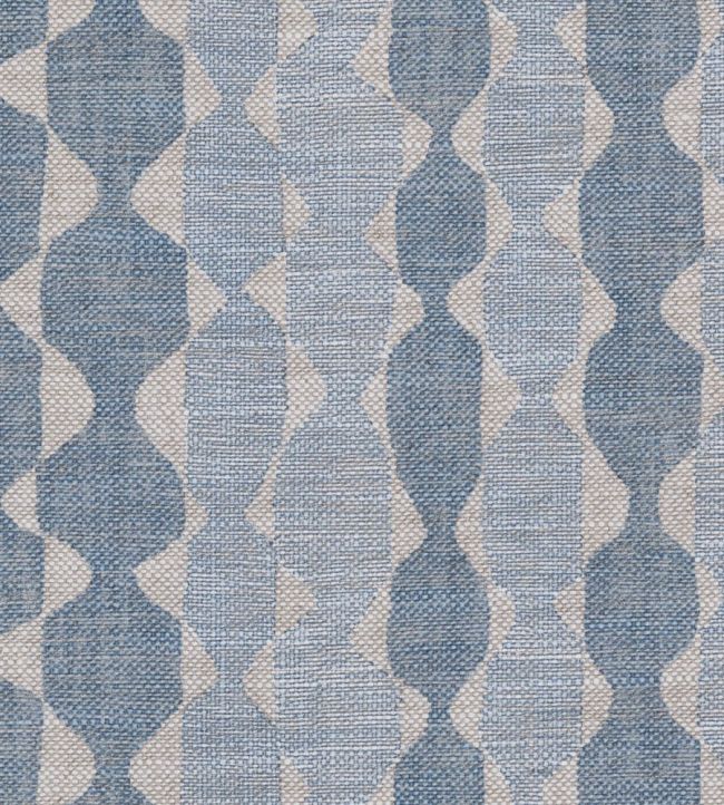 Whittle Fabric by Fermoie Light Blue
