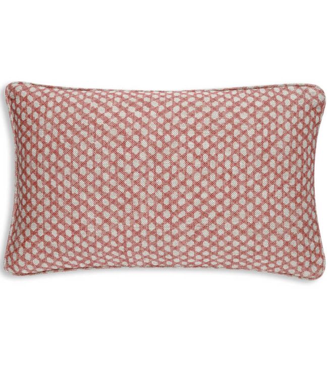 Wicker Cushion 43 x 35cm by Fermoie Pink