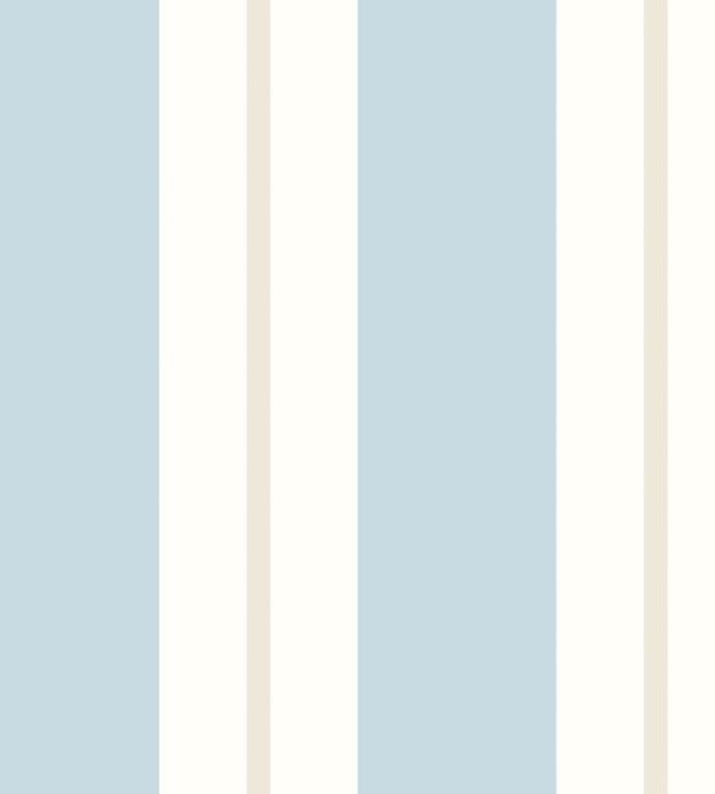 Wide Multi Stripe Wallpaper by Ohpopsi Wedgewood