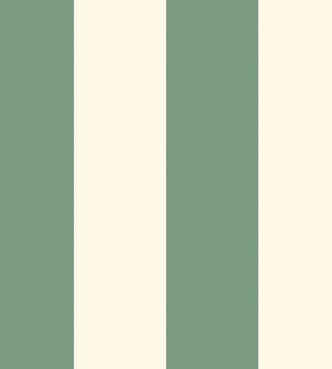 Wide Stripe Wallpaper by Ohpopsi Moss