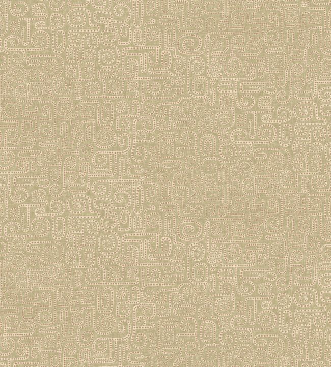 Wiggleton Wallpaper by Josephine Munsey Sage and Blush