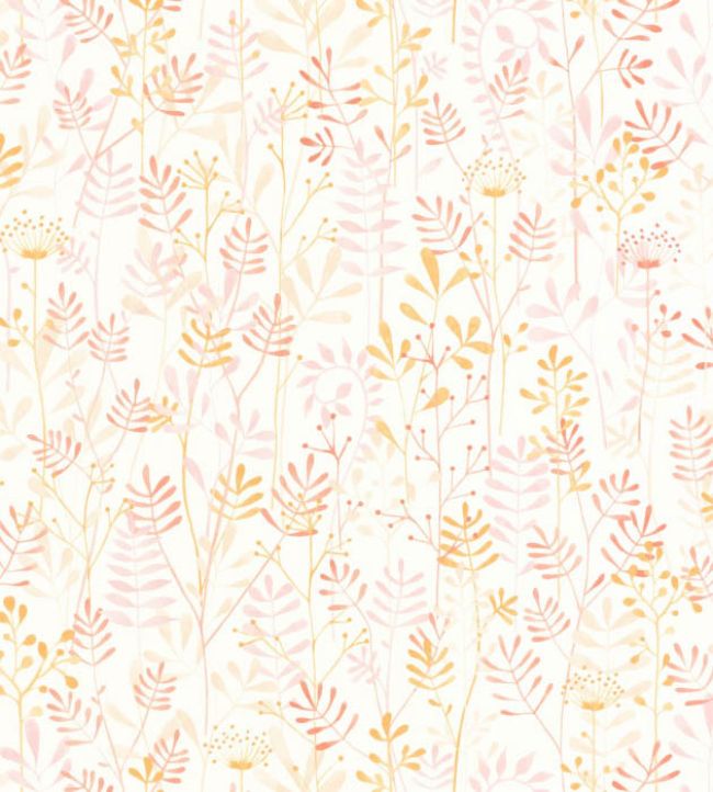 Wild Garden Wallpaper by Casadeco Rose Nude