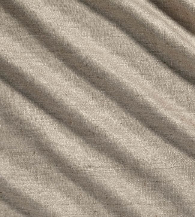 Wild Silk Fabric by James Hare Natural