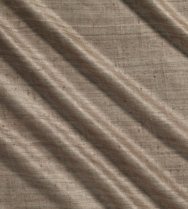Wild Silk Fabric by James Hare Pecan
