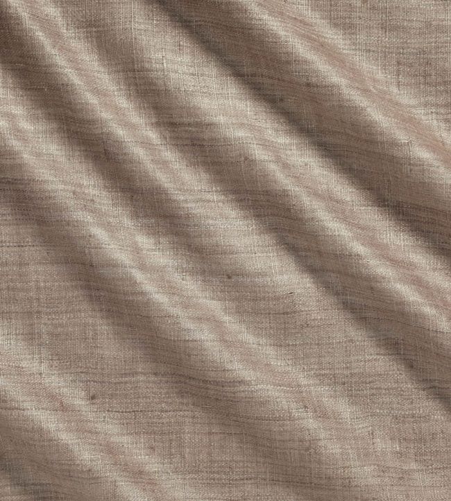 Wild Silk Fabric by James Hare Pink Salt