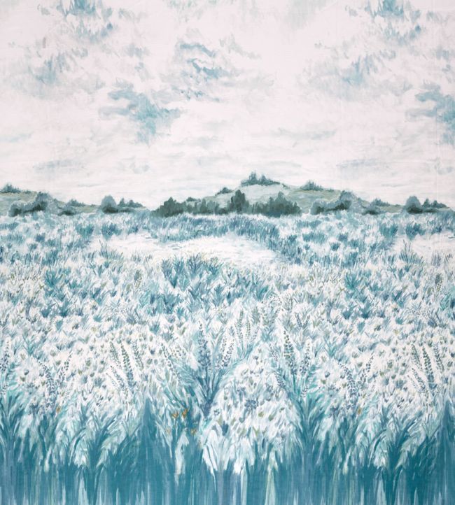 Wildbloom Fabric by Clarke & Clarke Mineral