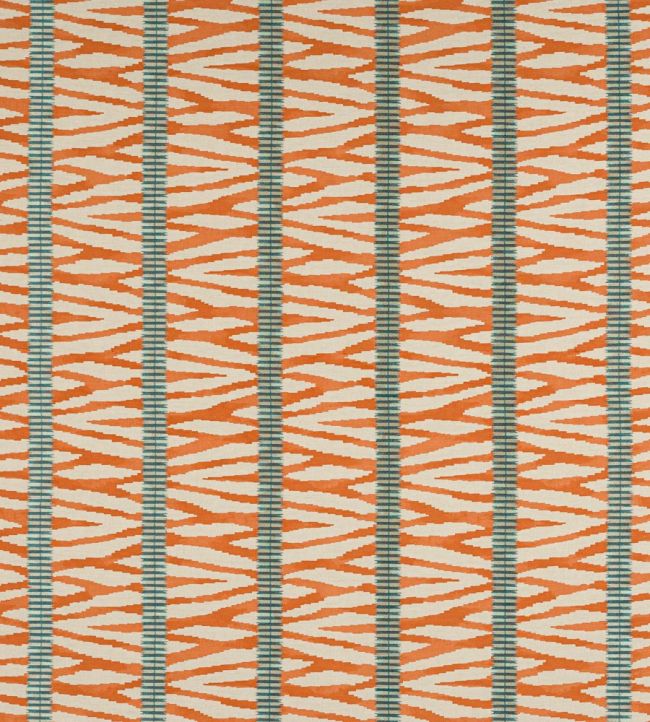 Wilder Fabric by Jane Churchill Burnt Orange